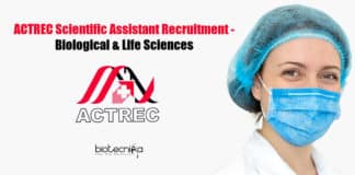 ACTREC Jobs Latest  -