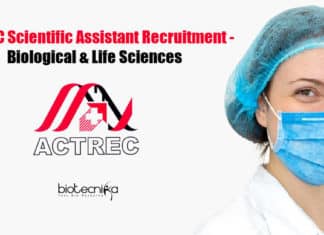 ACTREC Jobs Latest  -