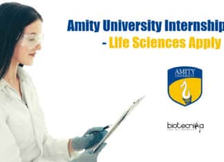 Amity University Internship 2021