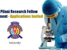 BITS Pilani Research Fellow