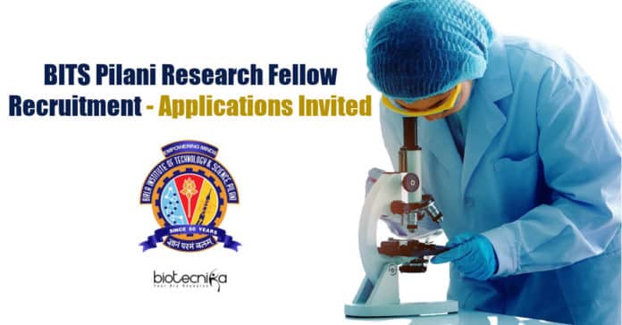 BITS Pilani Research Fellow