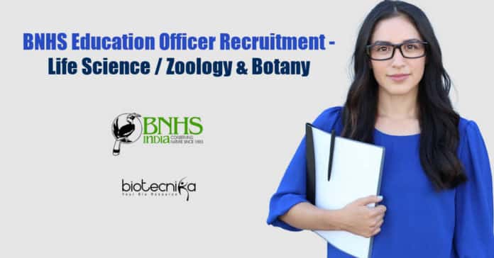 BNHS Vacancy For Life