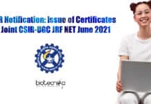 CSIR-UGC NET June 2020