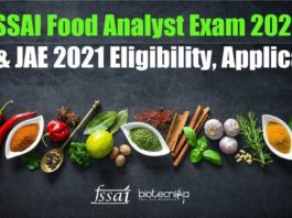 FSSAI Exam 2021