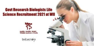Govt Research Biologists