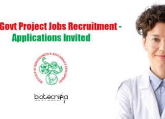 IBSD Vacancies For Biotech