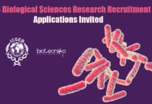 ICGEB Biological Sciences Research Recruitment – Applications Invited ICGEB Biological Sciences Research