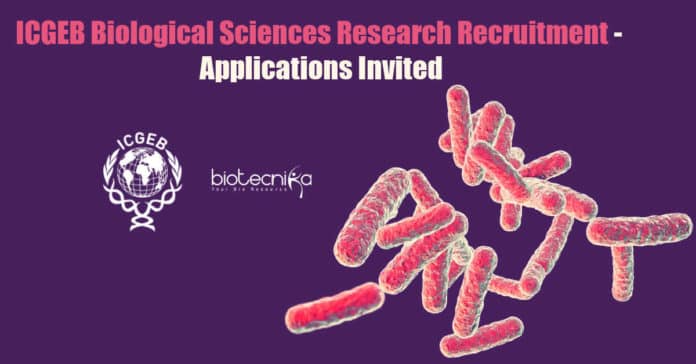 ICGEB Biological Sciences Research