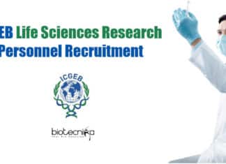 ICGEB Life Sciences Research Personnel Recruitment ICGEB Vacancies For Lifesciences