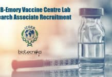 ICGEB-Emory Vaccine Centre Lab Research Associate Recruitment ICGEB Vacancy For PhD