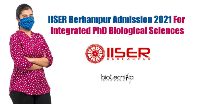 IISER Berhampur Integrated-PhD Admission