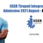 IISER Tirupati Integrated-PhD Admission