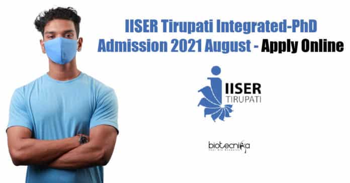 IISER Tirupati Integrated-PhD Admission