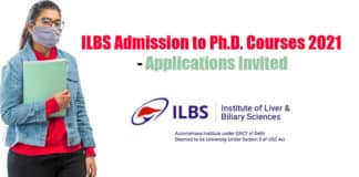 ILBS PhD Admission 2021