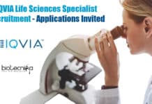 IQVIA Life Sciences Specialist Recruitment – Applications Invited IQVIA Thane Jobs
