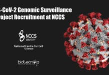 SARS-CoV-2 Genomic Surveillance Project Recruitment at NCCS NCCS Pune Jobs