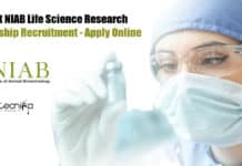 Govt NIAB Life Science Research Fellowship Recruitment – Apply Online NIAB JRF Vacancies For