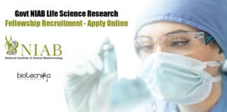 NIAB JRF Vacancies For