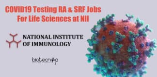 NII Jobs For Lifescience