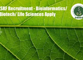 NIPGR SRF Recruitment