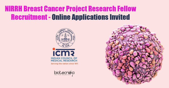 NIRRH Research Fellow Recruitment