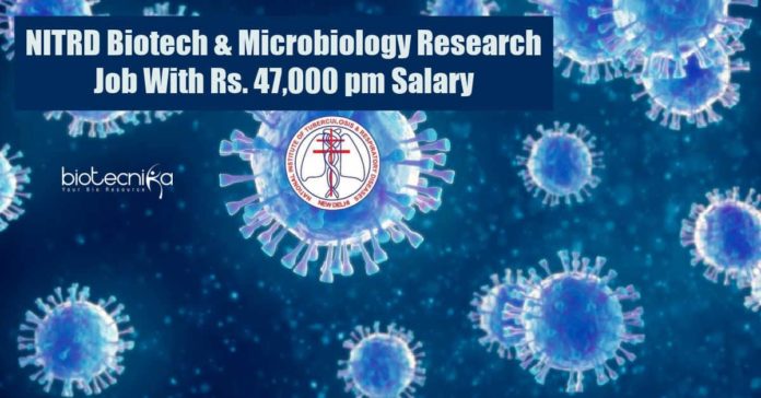 NITRD Research Vacancy