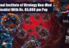 National Institute of Virology Non-Med Scientist With Rs. 65,000 pm Pay NIV Scientist Jobs