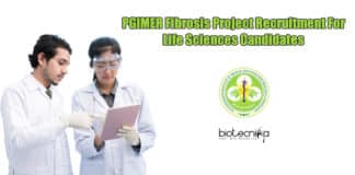 PGIMER Jobs For Lifesciences