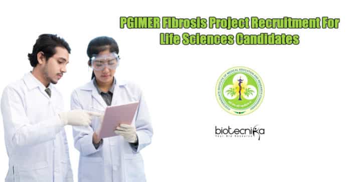 PGIMER Jobs For Lifesciences