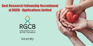 RGCB Vacancies