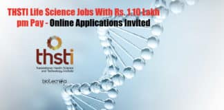 Research Vacancies Lifesciences