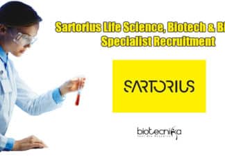 Sartorius Vacancies