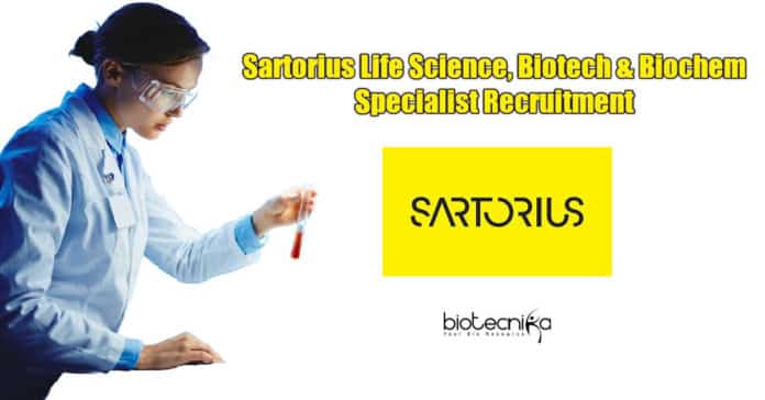Sartorius Vacancies