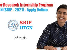Summer Research Internship 2021