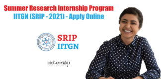 Summer Research Internship 2021