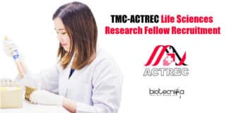 TMC-ACTREC Jobs