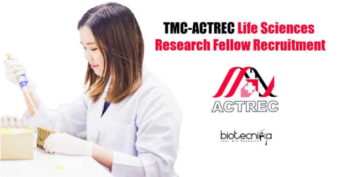 TMC-ACTREC Jobs