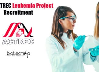 TMC-ACTREC SRF Jobs