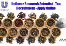 Unilever Research Scientist – Tea Recruitment – Apply Online Unilever Research Scientist