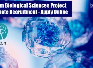 inStem Biological Sciences Project Associate Recruitment – Apply Online inStem Project Jobs