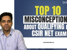 Top 10 Misconceptions & Myths About Qualifying CSIR NET Exam No One Has Told You