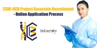 CSIR-IICB Project Associate