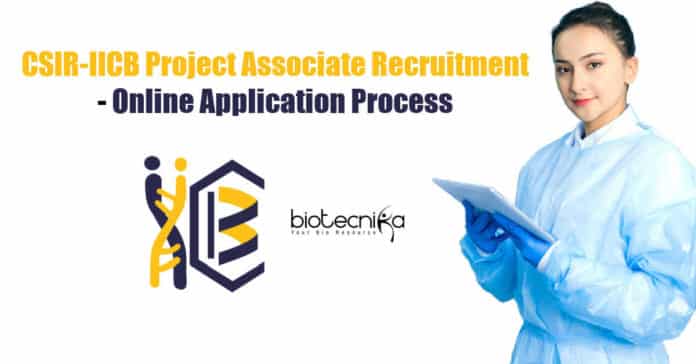 CSIR-IICB Project Associate