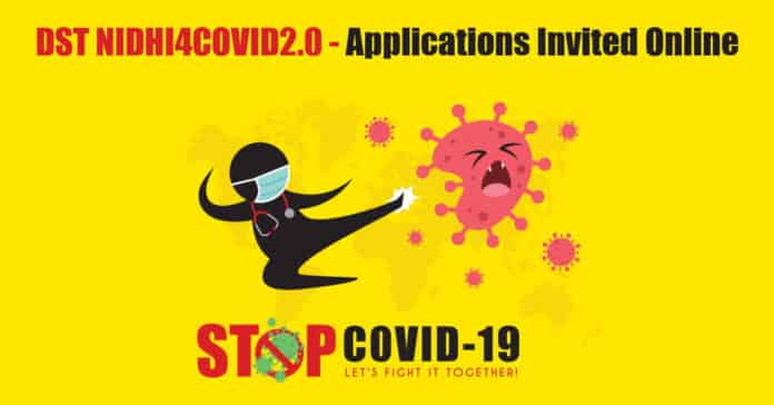 DST NIDHI4COVID2.0