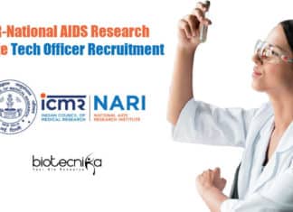 ICMR-National AIDS Research Institute Tech Officer Recruitment ICMR-NARI Jobs