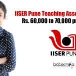 IISER Pune Teaching Associate