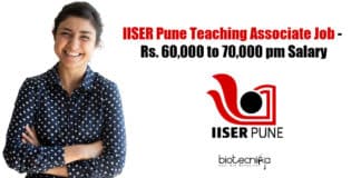 IISER Pune Teaching Associate