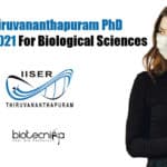 IISER Thiruvananthapuram PhD Admission