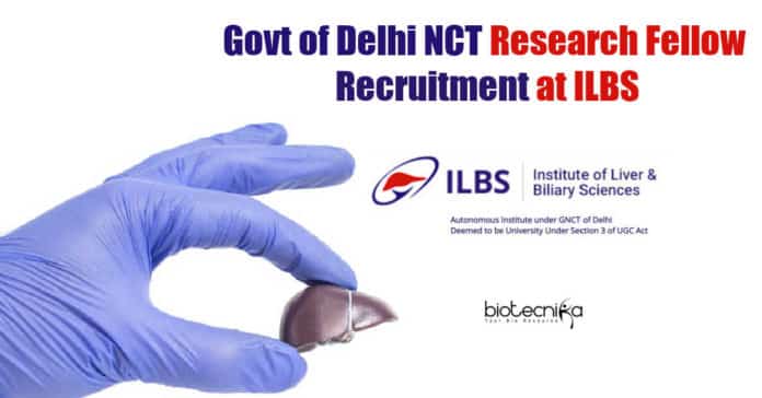 ILBS Delhi JRF Opening