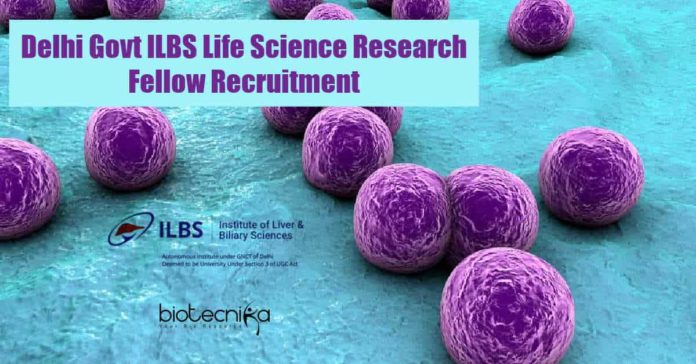 ILBS Delhi Research Job